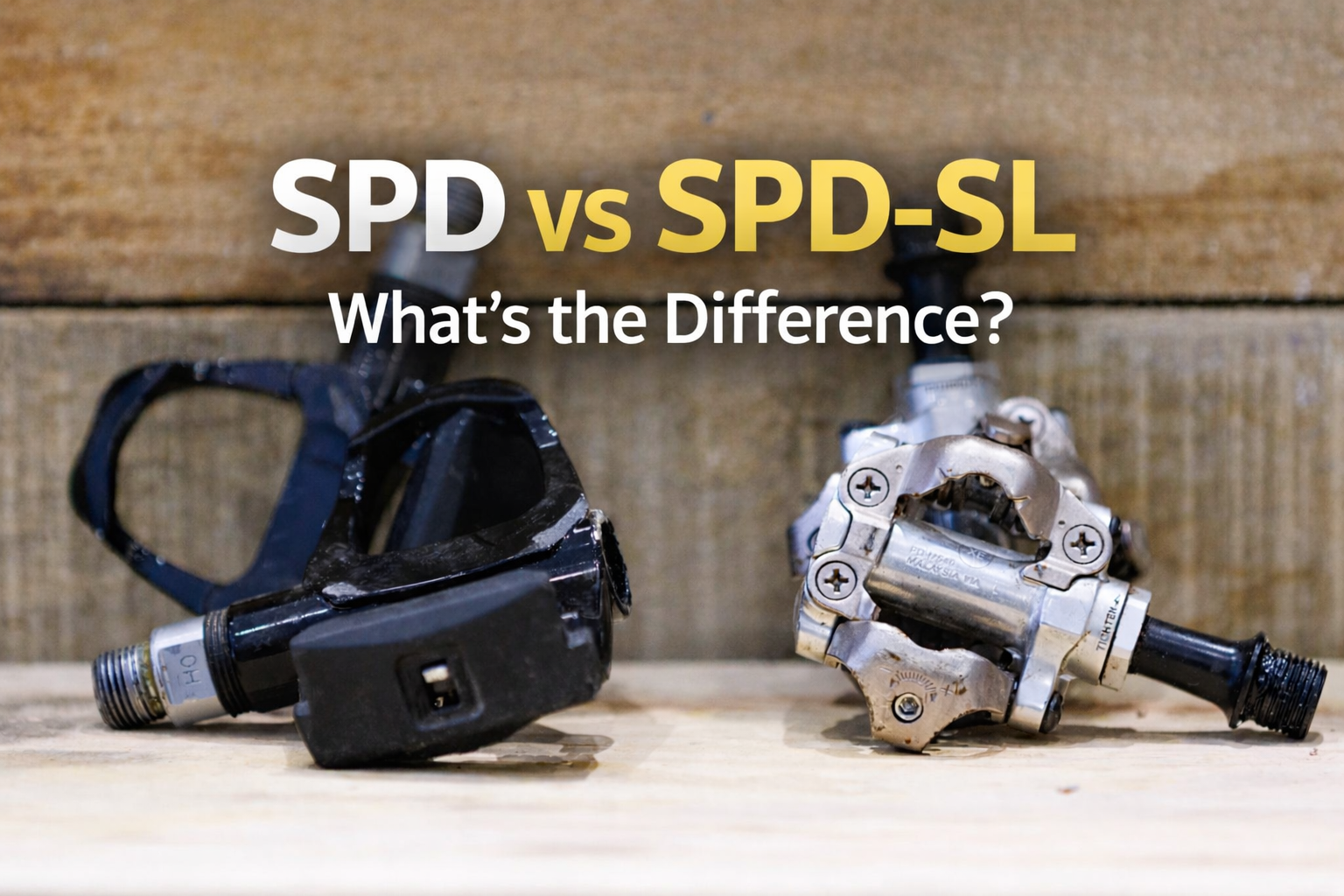 SPD vs SPD-SL Pedals | Which Pedal System Is Right for You?  Quick Cranks