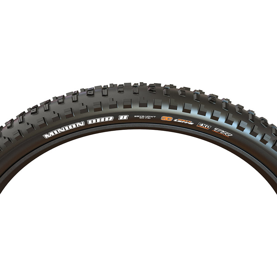 Maxxis, Minion DHR2, Mountain Tire, 26''x2.40, Folding, Tubeless Ready, MaxxTerra, EXO, Black