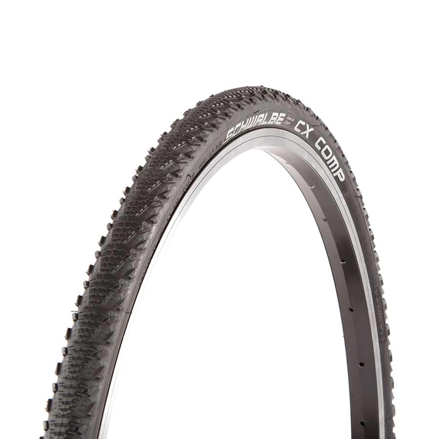 Schwalbe, CX Comp, Tire, 700x30C, Wire, Clincher, SBC, KevlarGuard, 50TPI, Black