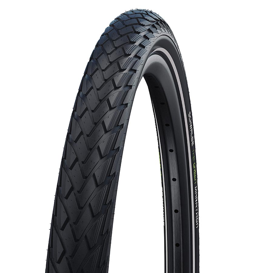 Schwalbe, MARATHON, Hybrid Tire, 26''x2.00, Wire bead, Clincher, Addix Eco, GreenGuard, 67TPI, Black