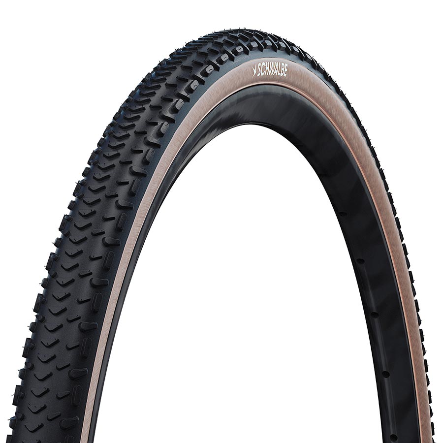 Schwalbe, G-One RX Pro, Gravel Tire, 28x1.50, Folding, Tubeless Ready, V-Guard, Black