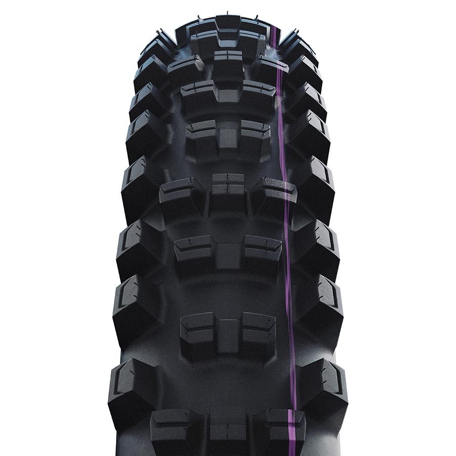 Schwalbe, Shredda Front, Mountain Tire, 29''x2.50, Folding, Tubeless Ready, Addix Ultra Soft, Gravity Pro - Radial, 67TPI, Black