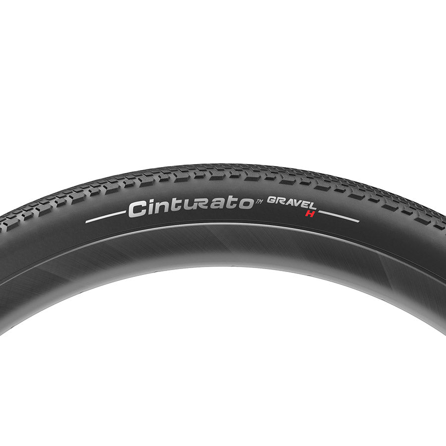Pirelli, Cinturato Gravel H HP-Line, Gravel Tire, 700x40C, Folding, Tubeless Ready, SmartEVO GR, ProWALL Gravel, 120TPI, Black