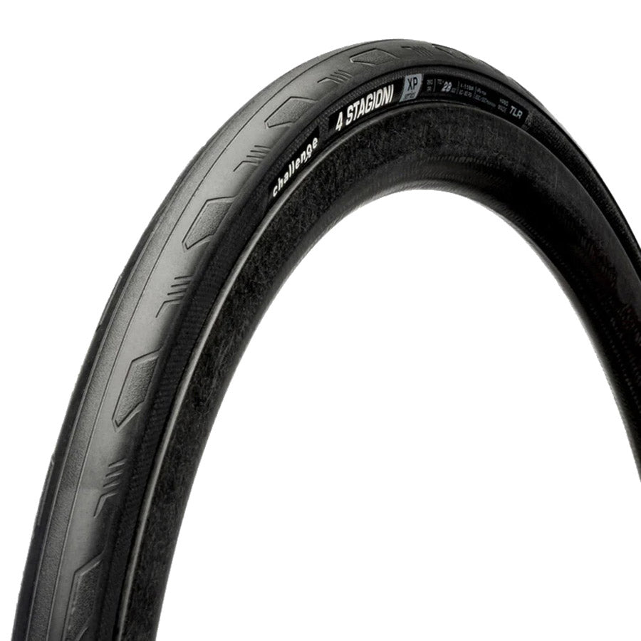 Challenge, 4 Stagioni TLR, Road Tire, 700x28, Folding, Tubeless Ready, SMARTHYDRO, Corazza Silver + Coraza Gold, XP, 260TPI, Tanwall, 00240