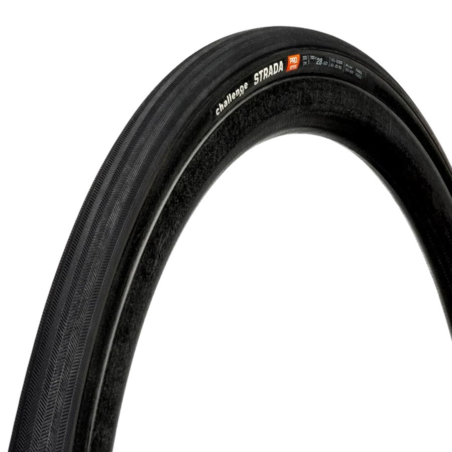 Challenge, Strada Pro TLR, Road Tire, 700x28, Folding, Tubeless Ready, SmartPrime, PPS Ganzo, 300TPI, Tanwall, 00453