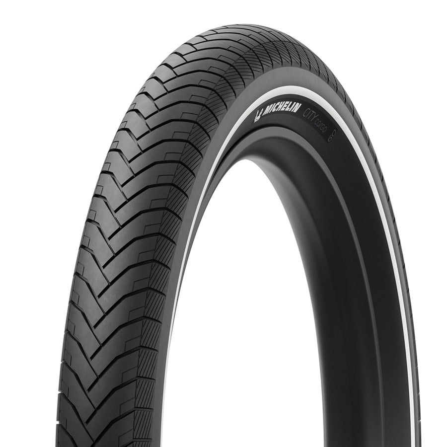 Michelin, City Cargo TT, Hybrid Tire, 20x2.20, Wire, TT, MAGI-X, Cargo Shield, 6x62, Black