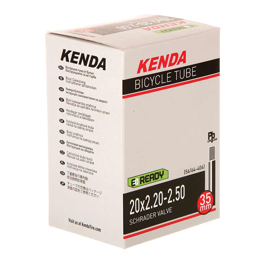Kenda, Schrader, Tube, Schrader, Length: 35mm, 12'', 1-1/2 x 2-1/4