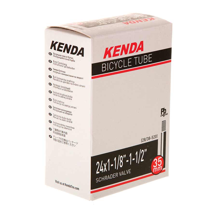 Kenda, Schrader, Tube, Schrader, Length: 35mm, 12'', 1-1/2 x 2-1/4