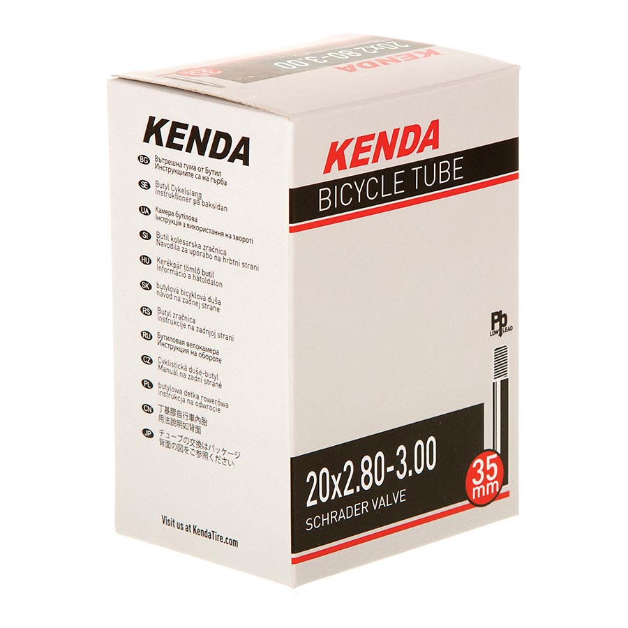 Kenda, Schrader, Tube, Schrader, Length: 35mm, 12'', 1-1/2 x 2-1/4