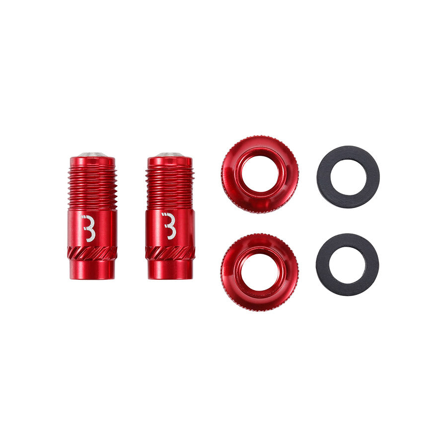 BBB Cycling, BTI-165 CoreCap, Tubeless Valve, Black, Pair