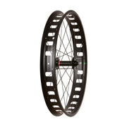 Wheel Shop, Evo JP73 Black/ Novatec D201SB, Wheel, Front, 26'' / 559, Holes: 32, 15mm TA, 150mm, Disc IS 6-bolt