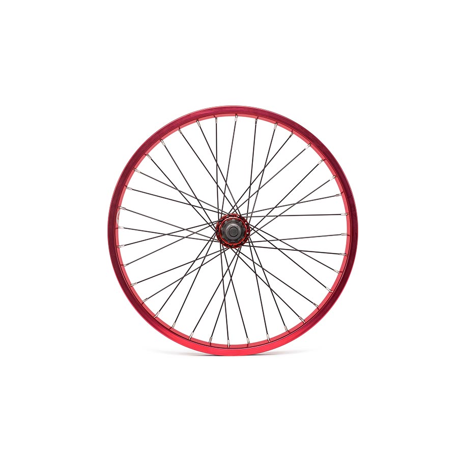 Salt, Everest Cassette, Wheel, Rear, 20'' / 406, Holes: 36, 14mm, 110mm, Rim, BMX Cassette, Red