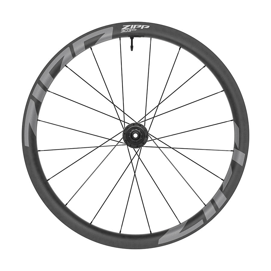Zipp, 303 SW Tubeless Disc B1, Wheel, Front, 700C / 622, Holes: 20, 12mm TA, 100mm, Disc Center Lock