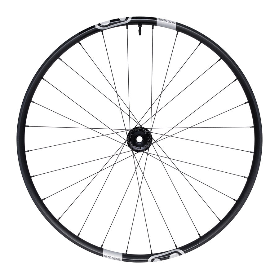 crankbrothers, Synthesis Alloy 2.0 Enduro, Wheel, Front, 29'' / 622, i9 1/1, Holes: 28, 15mm TA, 110mm, Disc IS 6-bolt, Black