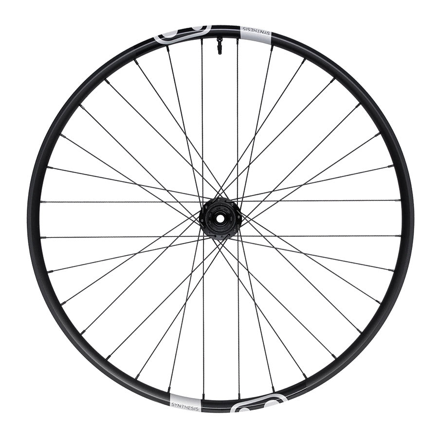 crankbrothers, Synthesis Alloy DH, Wheel, Front, 29'' / 622, i9 1/1, Holes: 28, 20mm TA, 110mm, Disc IS 6-bolt, Black