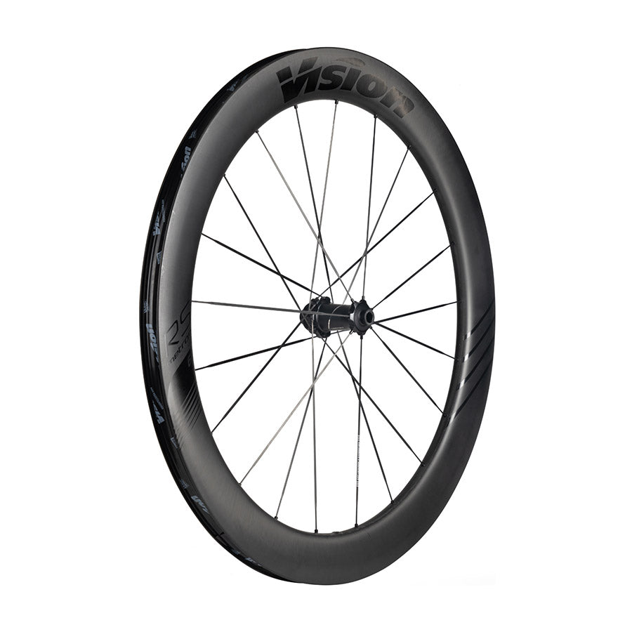 Vision, METRON RS 60 DISC, Wheel, Front and Rear, 700C / 622, Holes: F: 21, R: 24, F: TA 12mm, R: X 12mm, F: 100, R: 142, Disc Center Lock, Shimano Road 11/12, Set