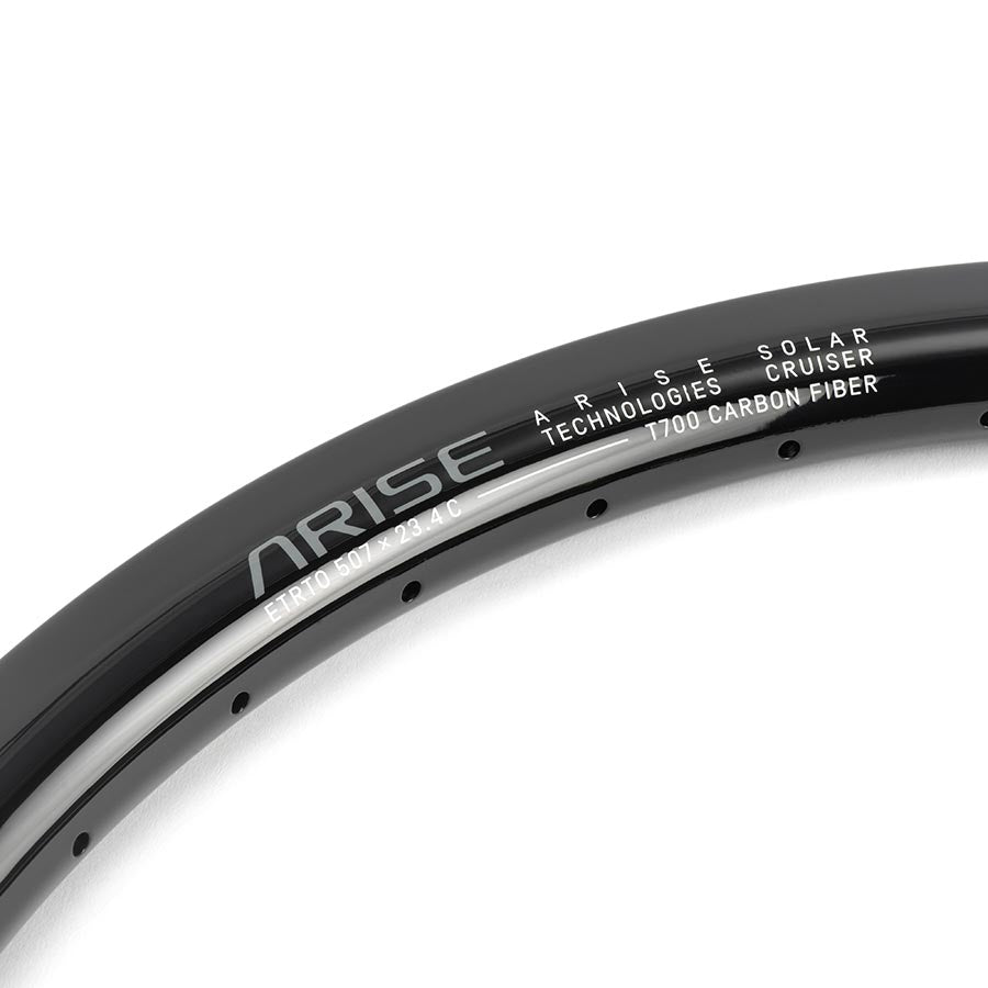 ARISE, Solar Cruiser, Rim, 24'', Holes: 36, Black, Front