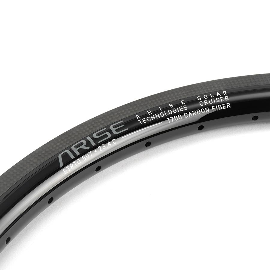ARISE, Solar Cruiser, Rim, 24'', Holes: 36, Black, Front
