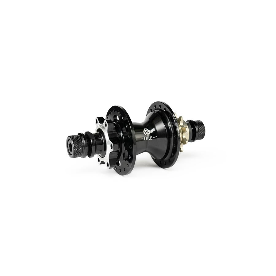 Eclat, Exile Disc CS, Hub, Rear, Right side drive, 36H, 110mm, BMX Cassette, Black