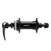 Shimano, HB-QC400, Disc Hub, Front, 32H, Center Lock, QR, 100mm, Black, EHBQC400BALP