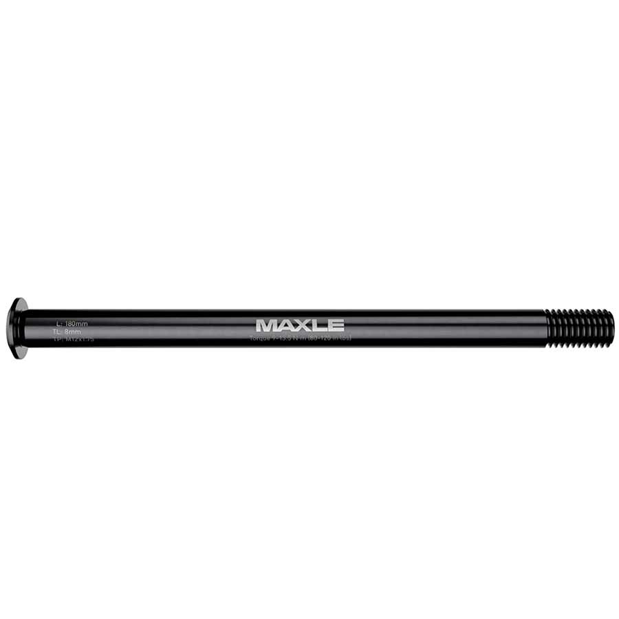 RockShox, MAXLE STEALTH, Thru Axle, Rear, 12x142mm TA, Length: 160mm, Thread Length: 20mm, Thread Pitch: M12x1.50, Road Frames