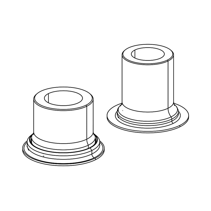 Zipp, Rear End Caps for ZM2 SL, 12x148 Microspline