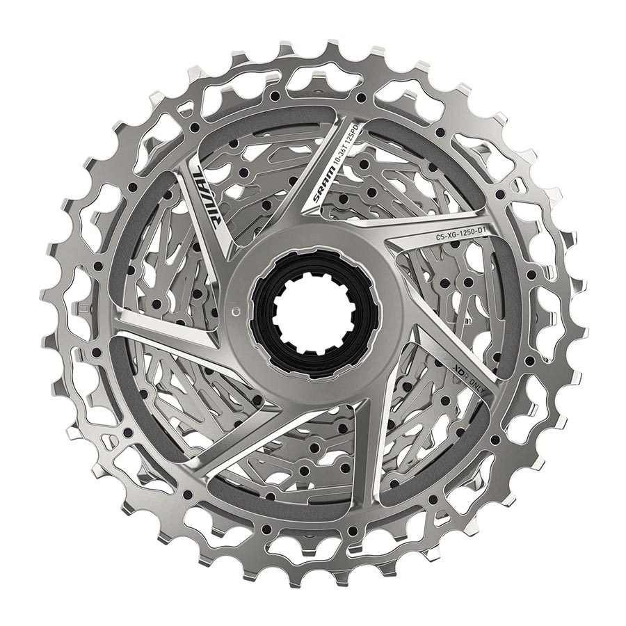 SRAM, XG-1250, Cassette, Silver, Speed: 12, 10-36T