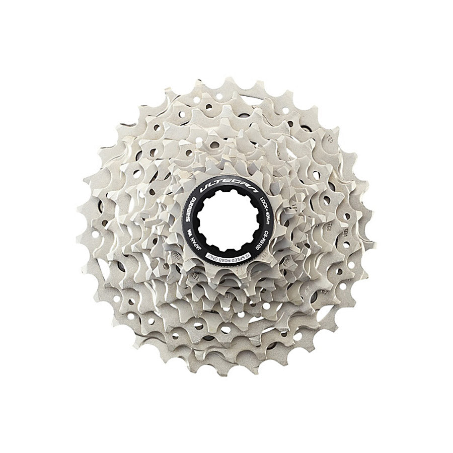 Shimano, Ultegra CS-R8101, Cassette, Nickel plated, Speed: 12, 11-30T, HG+ 12sp Road ONLY, ICSR810112130
