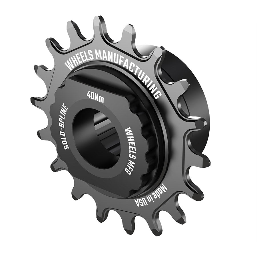 Wheels Manufacturing, SOLO-SPLINE, Cassette Spacer, Black