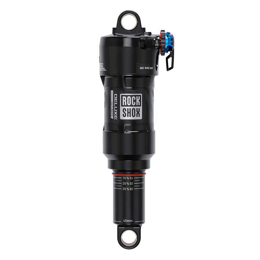RockShox, Deluxe Ultimate RCT, Rear shock, 230x60, Shaft Eyelet: Standard, Body Eyelet: Standard, Linear, 0 Neg/1 Pos Token, Linear Reb/Low Comp, 380lb Lockout Force