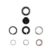 ARISE, Crystal 8 1-1/8''-1.5'', Headset, Integrated, Complete, Black