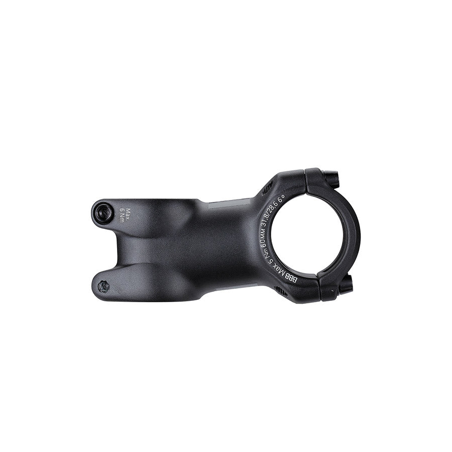 BBB Cycling, BHS-08 RoadForce, Stem, Diameter: 31.8mm, Length: 60mm, Steerer: 1-1/8'', ±6°, Black