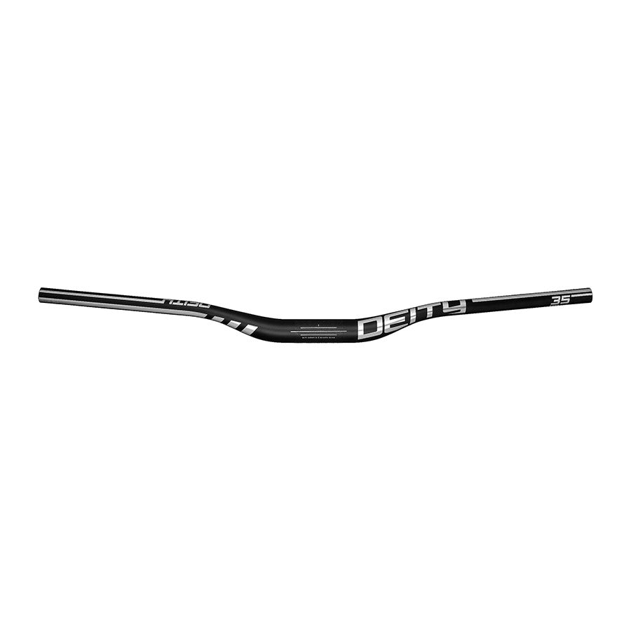 Deity, Skywire 25, MTB Handlebar, Diameter: 35mm, 800mm, Rise: 25mm, Black
