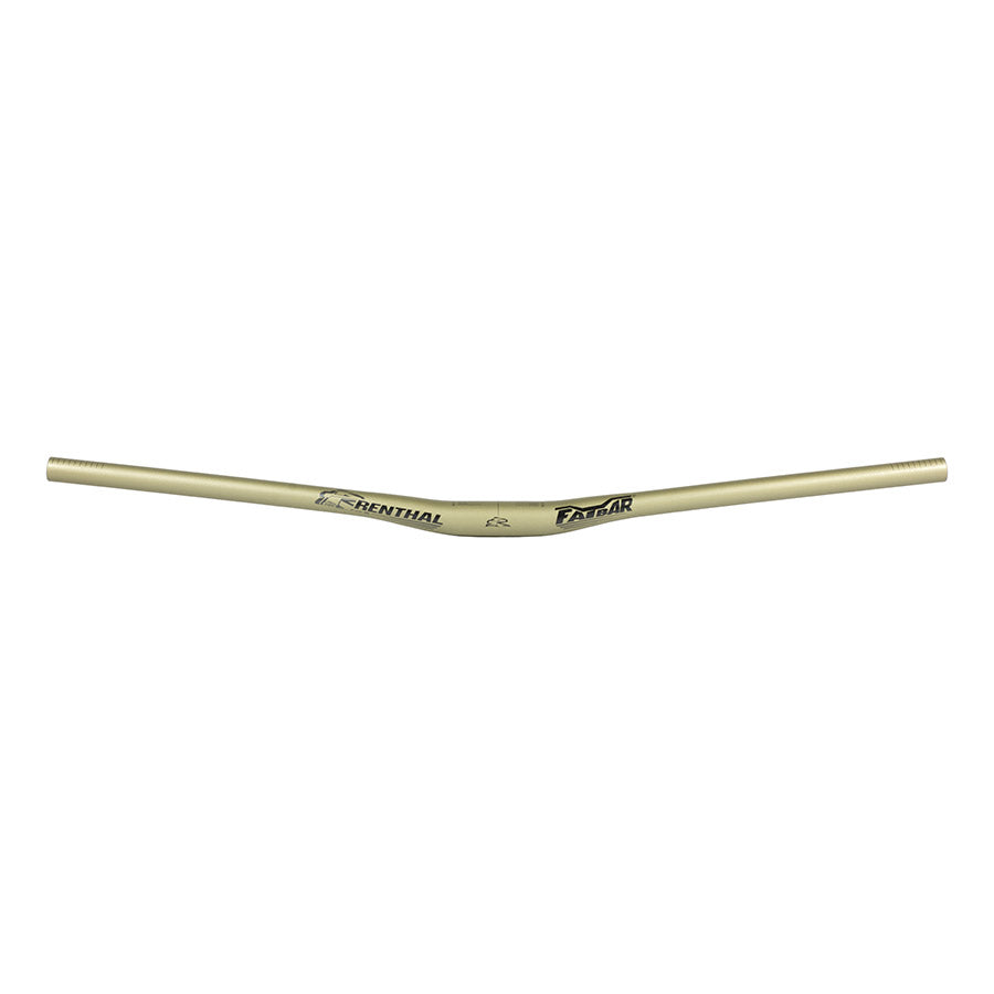 Renthal, V3 Fatbar 31.8, MTB Handlebar, Diameter: 31.8mm, 800mm, Rise: 10mm, Gold