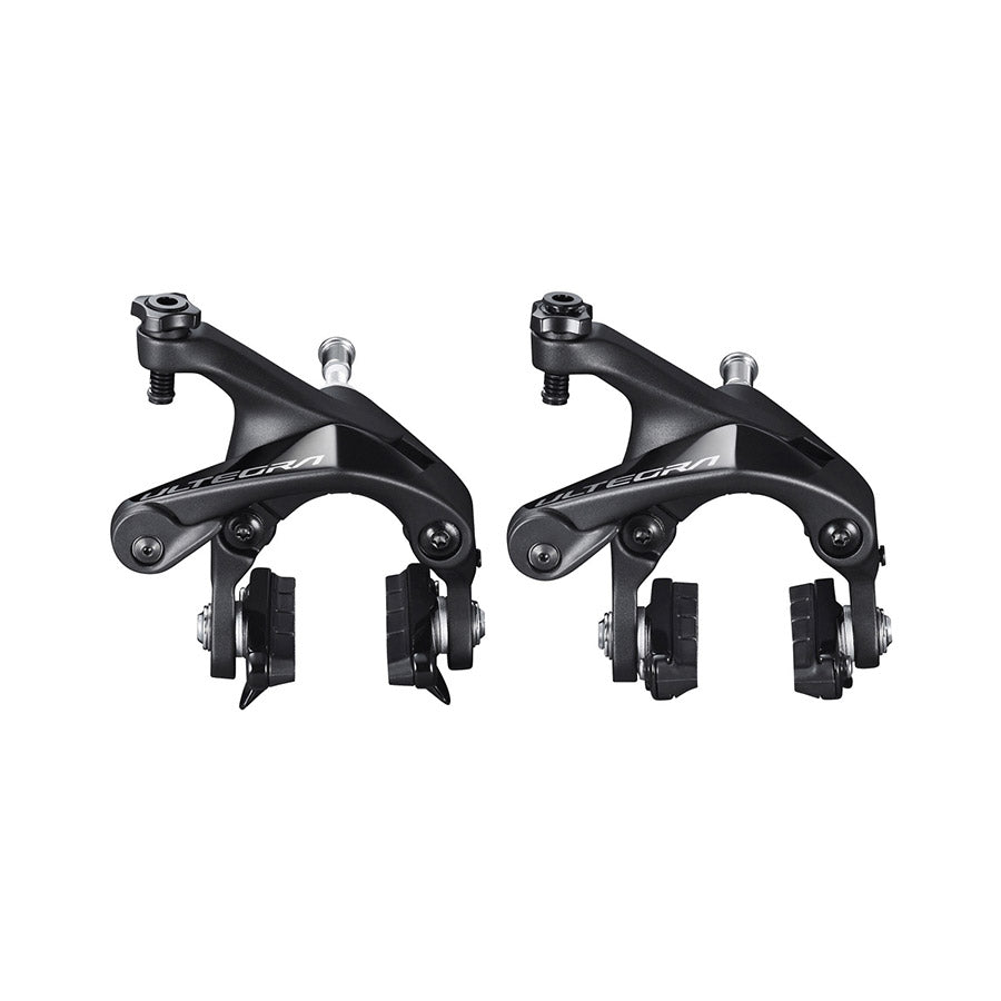 Shimano, Ultegra BR-8100, Caliper Brake, Front and Rear, Reach: 47-57mm, 362g, Black, Pair