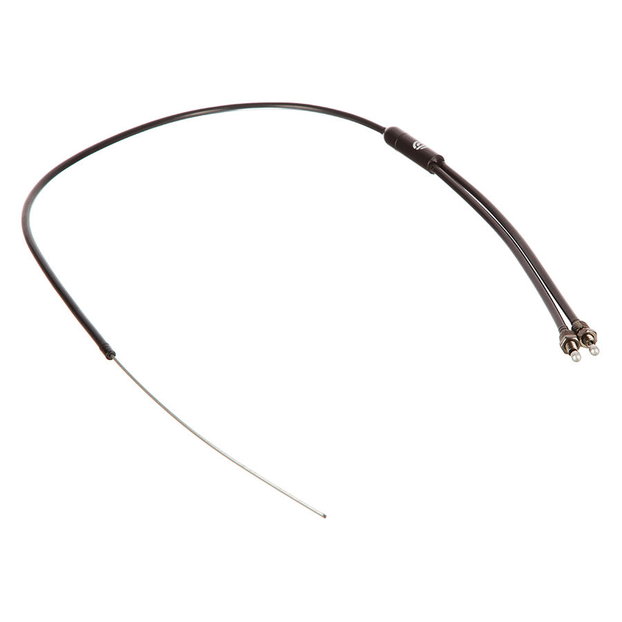 Salt, AM, Brake Cable and Housing Set, 970mm, Black, Set