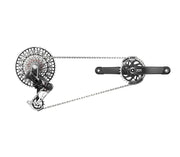 SRAM, XX T-Type Power Meter, Build Kit, 175mm, Kit