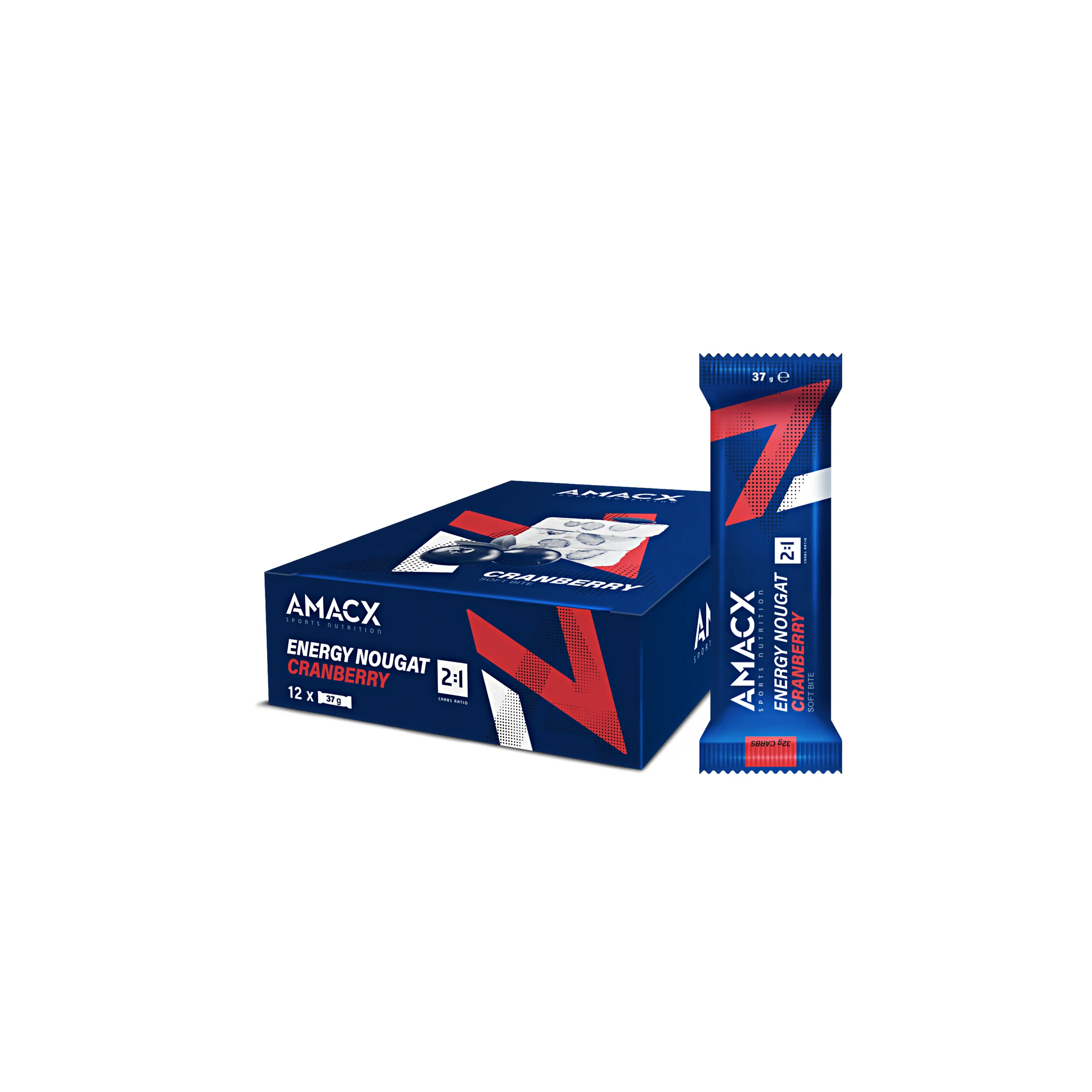 Energy Nougat Cranberry | 12 pack