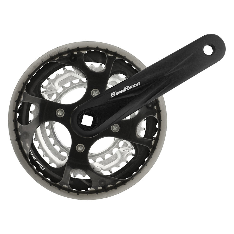Sun Race, FCM300, Crankset, 48/38/28T, 170mm