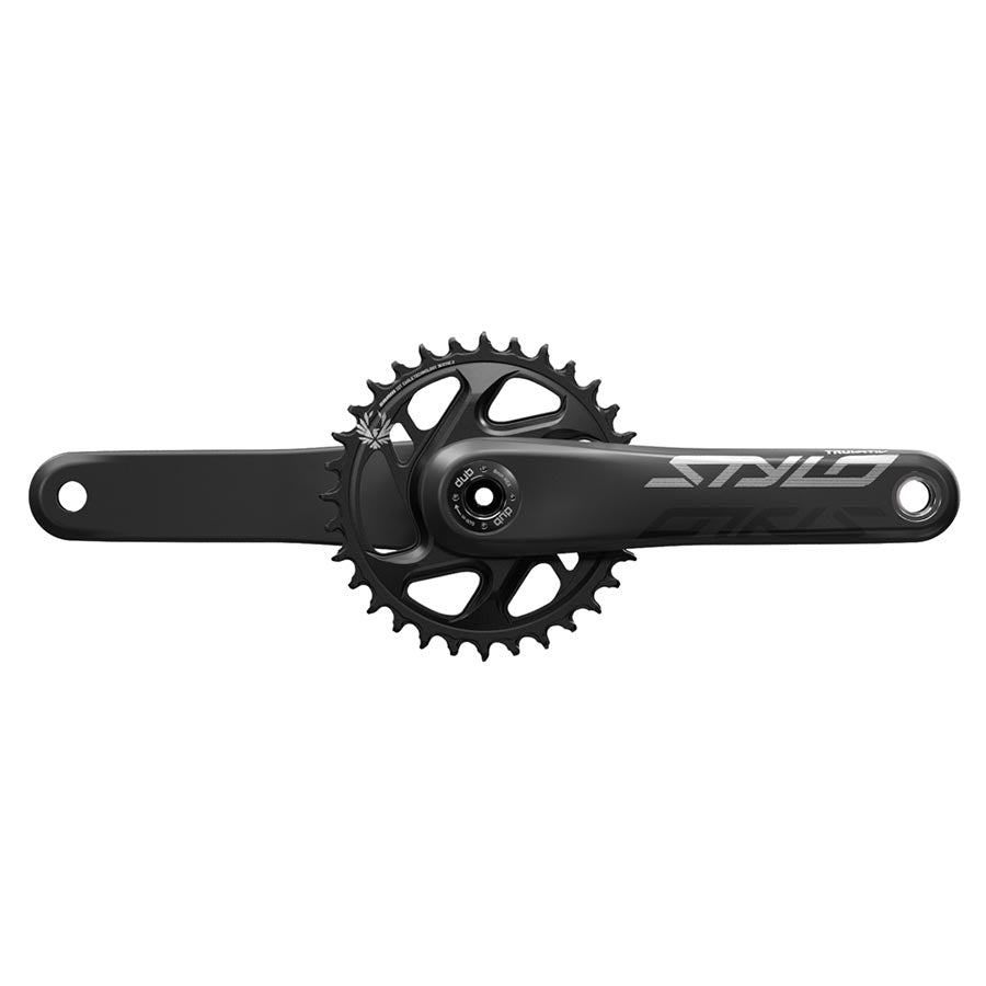 Truvativ, Stylo Carbon DUB, Crankset, Speed: 11/12, Spindle: 28.99mm, BCD: Direct Mount, 32, DUB, 175mm, Black, Boost