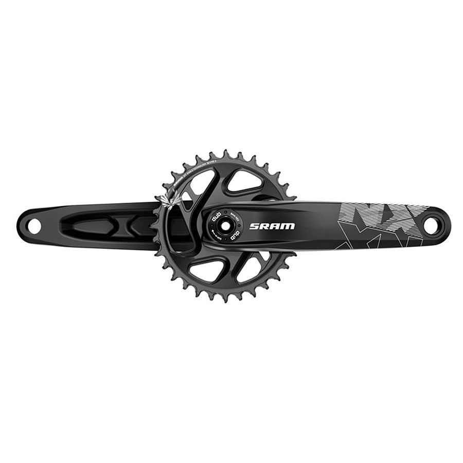 SRAM, NX Eagle DUB, Crankset, Speed: 12, Spindle: 28.99mm, BCD: Direct Mount, 30, DUB, 165mm, Black, Fat Bike