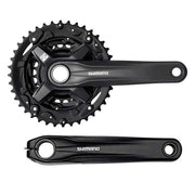 Shimano, FC-MT210-3, Crankset, Speed: 9, Spindle: 24mm, BCD: Rivets, 22/32/44, Hollowtech II, 170mm, Black, MTB