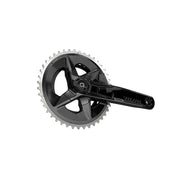 SRAM, Rival D1 Quarq Wide 2x, Power Meter Crankset, Speed: 12, Spindle: 28.99mm, BCD: 94mm, 43/30, DUB, 170mm, Black, Road Disc