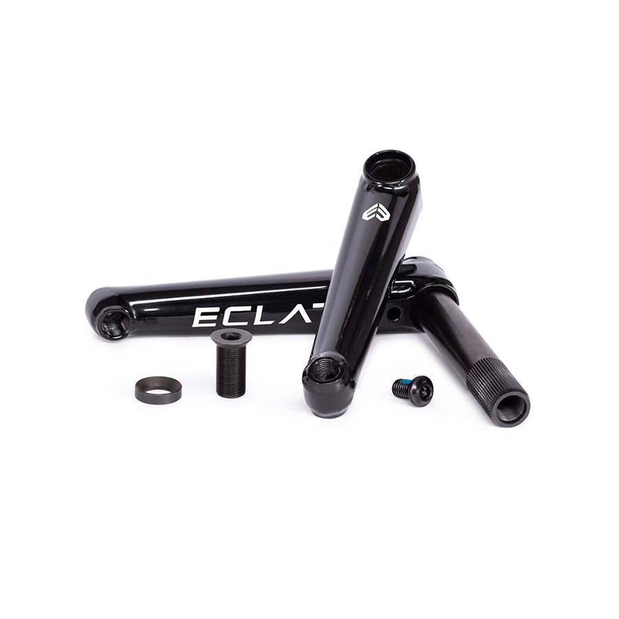 Eclat, Tibia, Crankset, Spindle: 22mm, 22mm, 170mm, Black, BMX, Set