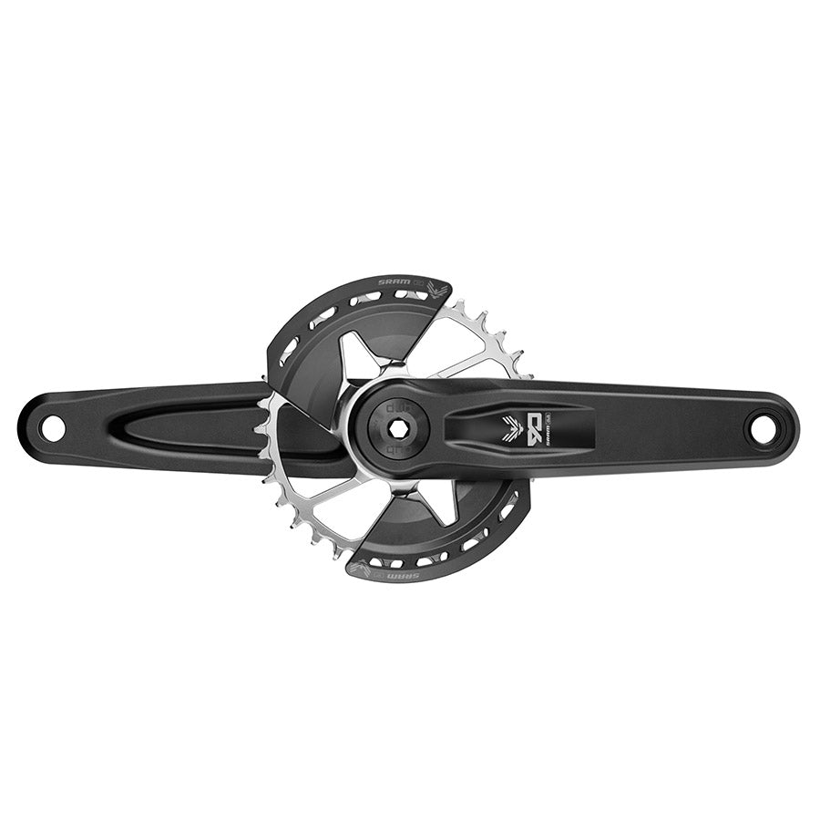 SRAM, Eagle 90 DUB, Crankset, Speed: 12, Spindle: 28.99mm, BCD: Direct Mount, 32, DUB, 165mm, Black, Boost