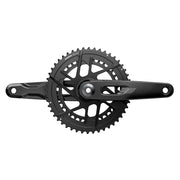 SRAM, Rival 2x E1, Crankset, Speed: 12, Spindle: 28.99mm, BCD: Direct Mount SRAM 8 Bolt, 48/35, DUB, 160mm, Black, Road
