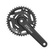 Shimano, CUES FC-U4010-2, Crankset, Speed: 9/10/11, Spindle: 24mm, BCD: Rivets, 26/40, 24mm, 170mm, Black, MTB/Boost, EFCU40102CX06X