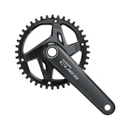 Shimano, CUES FC-U8000-1 40T, Crankset, Speed: 9/10/11, Spindle: 24mm, BCD: 96, 40, Hollowtech II, 170mm, Black, Boost, EFCU80001CXB0X