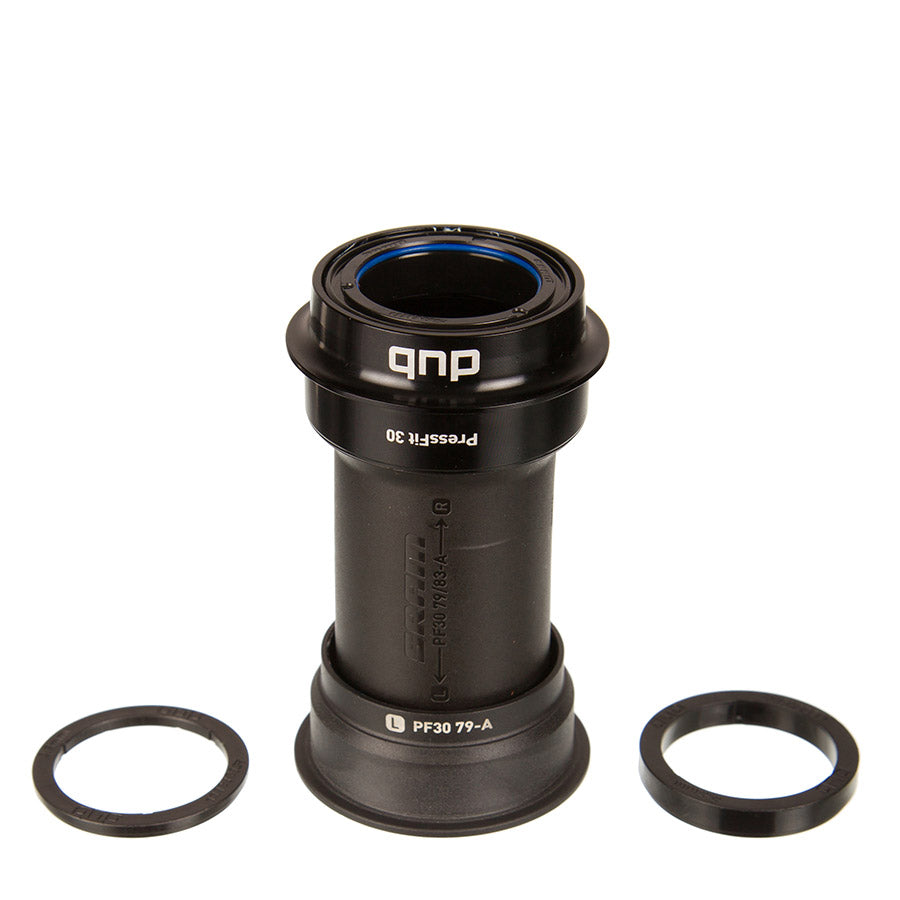 SRAM, DUB PF30 Road Wide 79mm/BBRight, Press Fit BB, PF30, Spindle: 28.99mm, Width: 79mm, Diameter: 46mm