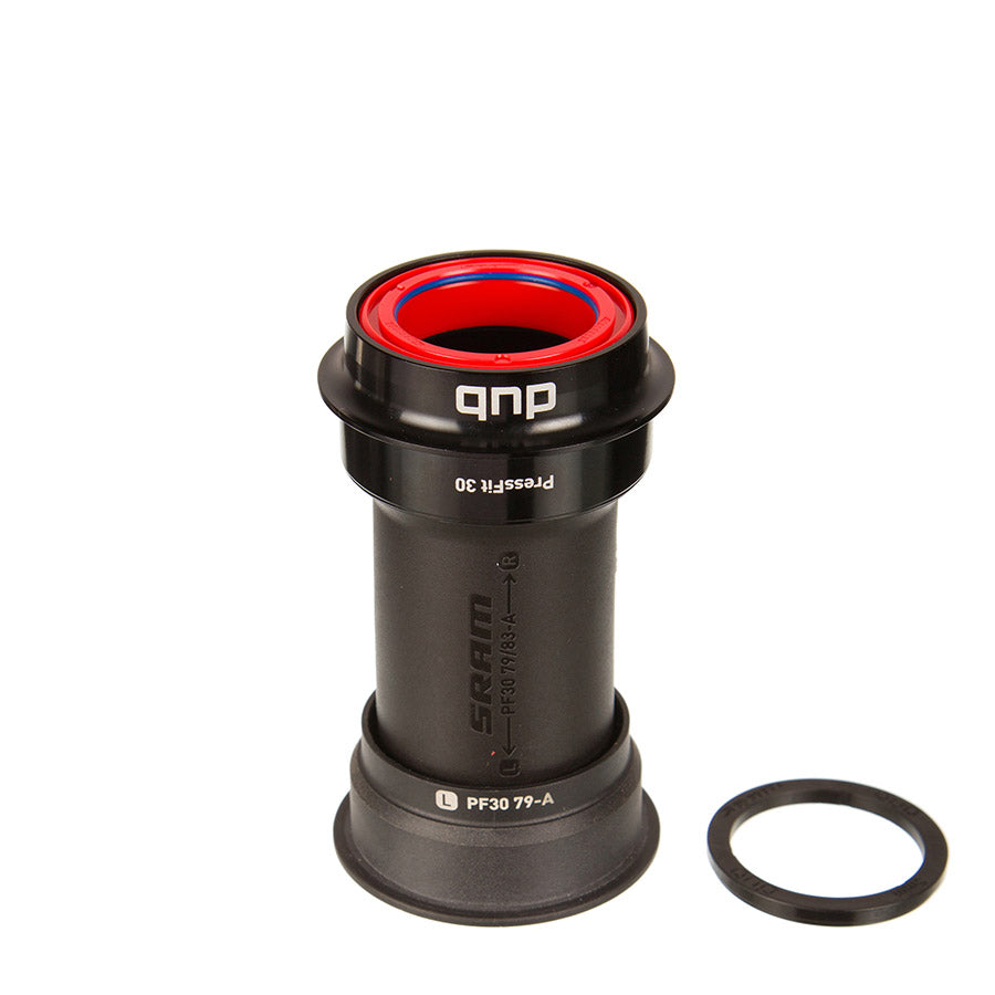 SRAM, DUB PF30 Ceramic 79mm BBRight, Press Fit BB, PF30, Spindle: 28.99mm, Width: 79-83mm, Diameter: 46mm